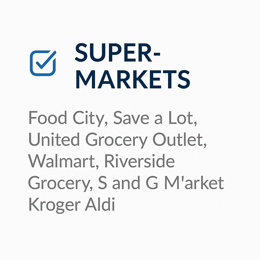 Supermarkets